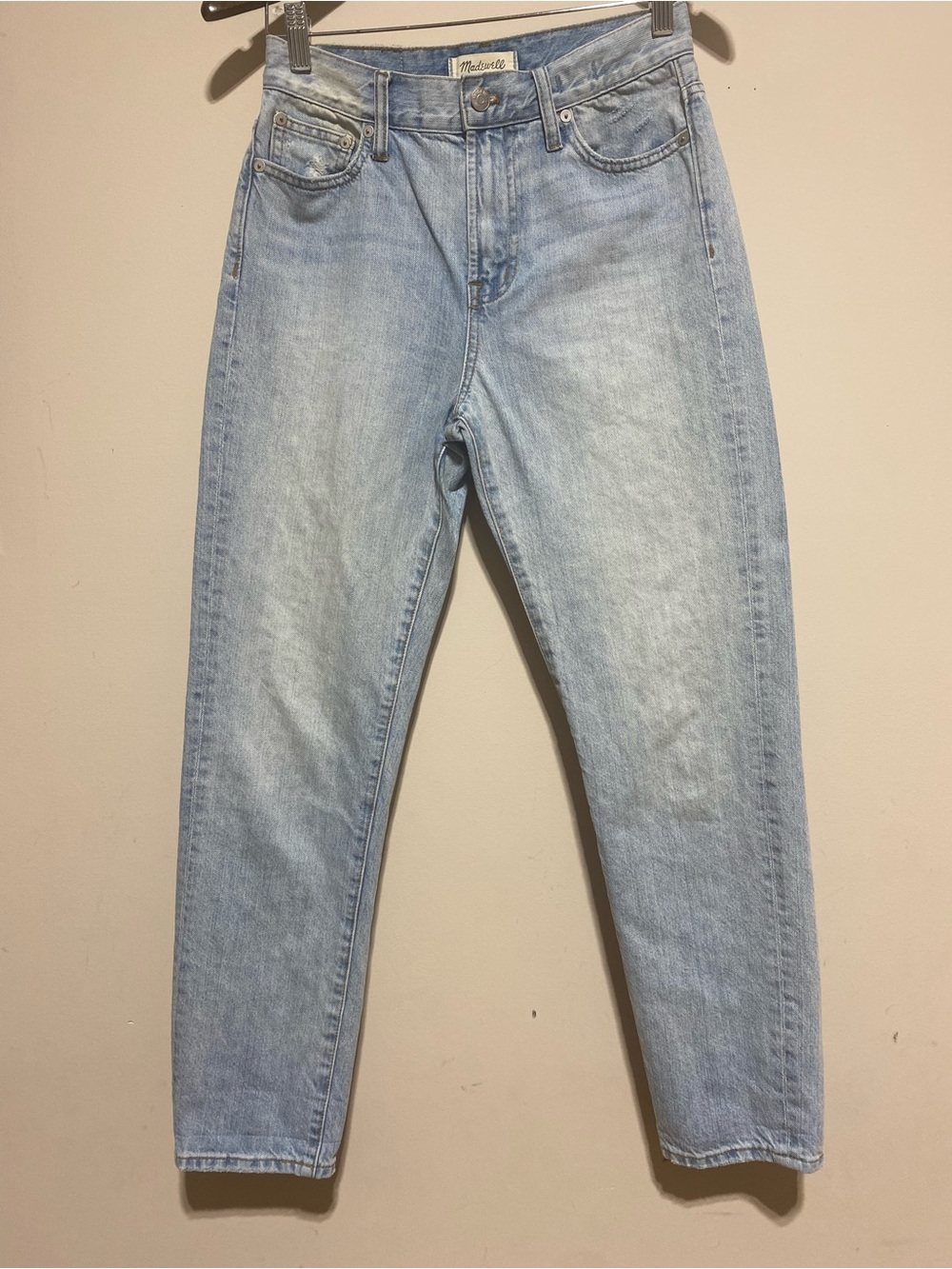 Madewell “The Perfect Vintage Jean” Light Wash 100% Cotton Size 25 - Picture 3 of 13